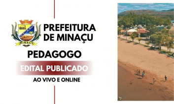 PREF. MINAÇU - PEDAGOGO