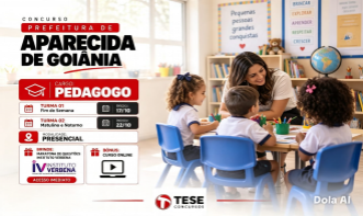 APARECIDA DE GOIÂNIA - PEDAGOGO