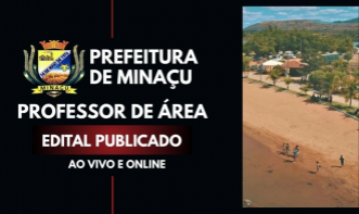 PREF. MINAÇU – PROFESSOR DE ÁREA