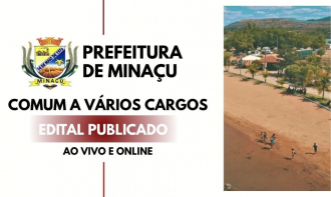 PREF. MINAÇU – COMUM – MÉDIO E SUPERIOR