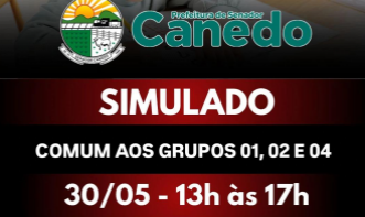 SIMULADO – GRUPOS I,II E IV