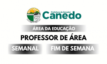 PREF. SENADOR CANEDO - PROF. DE ÁREA (PRESENCIAL)