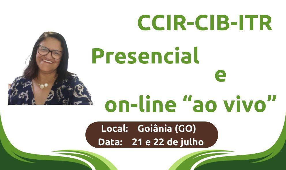 CCIR-CIB-ITR presencial em Goiânia