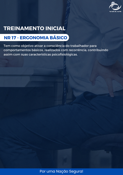 NR 17 - Ergonomia Básico | Inicial