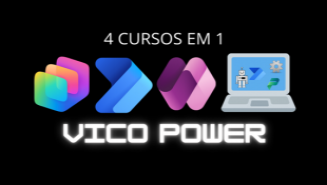 (VICO POWER) - Power Apps Canvas , Automate Cloud, RPA c/ Automate Desktop e Copilot Studio & Agentes de IA