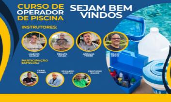 Curso de Operador de Piscina Profissional - 2° EDIÇÃO - IMERSÃO (Vagas limitadas)